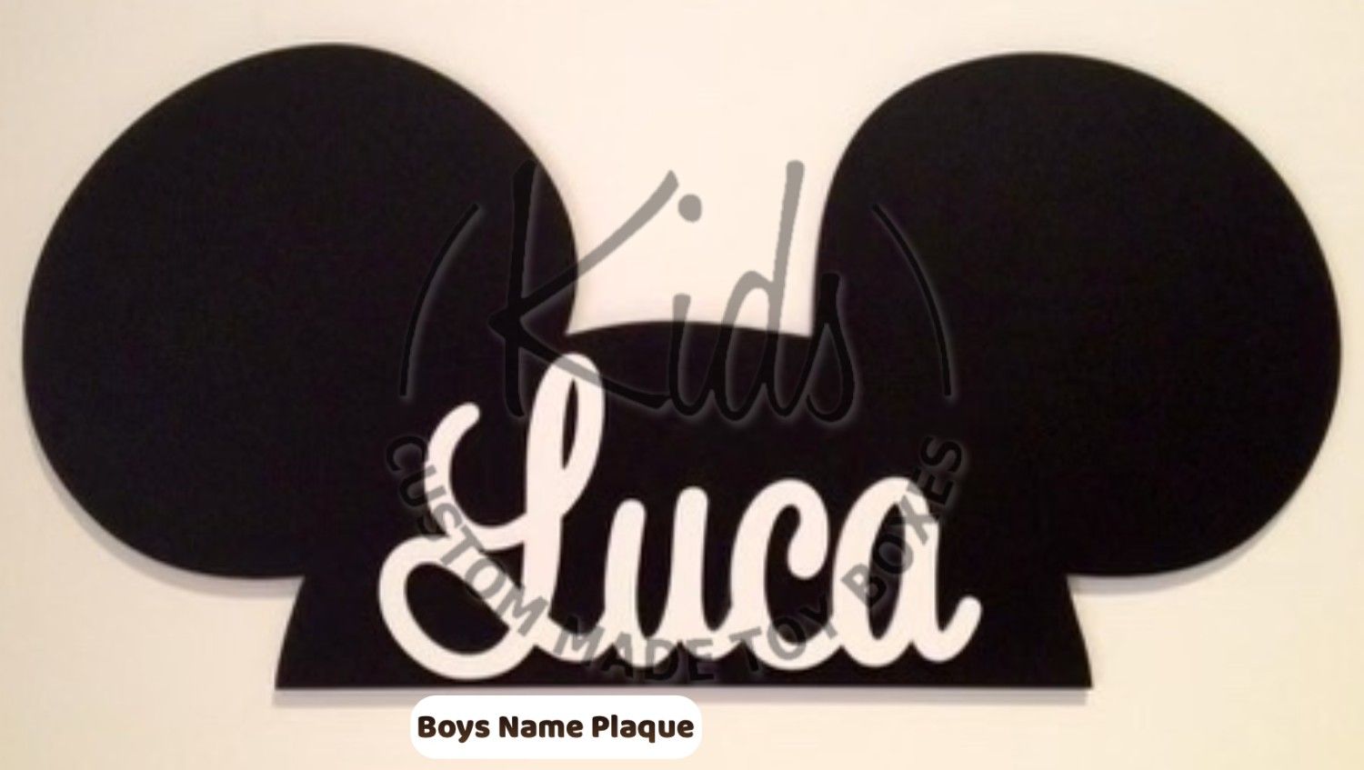 Boys Custom Name Plaque
