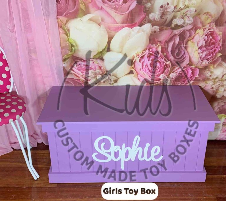 Girls toy boxes