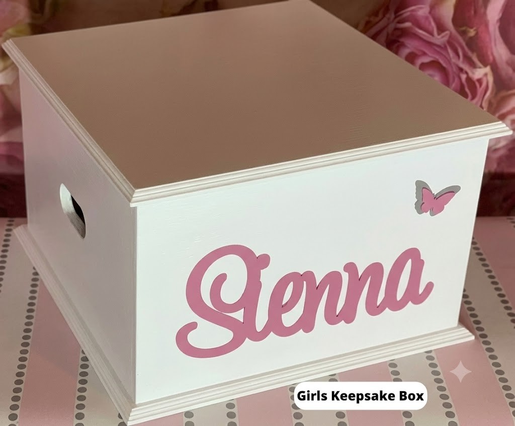 Girls keepsake boxes